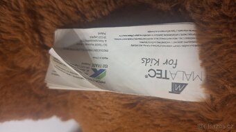 Velký hnědý plyšový medvěd 100 cm Malatec - 3