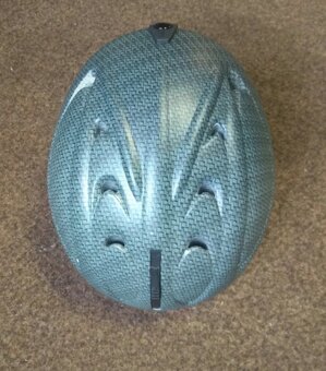 -NOVÁ- Šedá HELMA na lyže / PŘILBA na snowboard vel. L 56-58 - 3