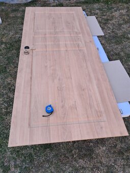 Prodám dveře interiérové buk 80L - 3