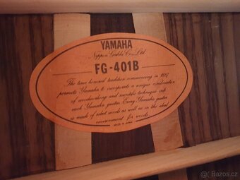 WESTERNOVÁ KYTARA YAMAHA FG 401B - 1978 - 3