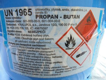 Propanbutanové láhve - 3