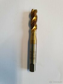 Závitník strojní M8 rychlořezný titan - 3