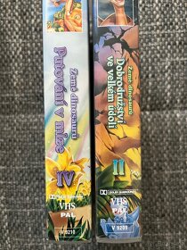 VHS kazety - originální - země dinosaurů - 3