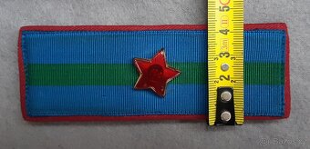 RARITNÍ OZNAČENÍ PŘÍSLUŠNÍKA ŠTÁBU LM - 3