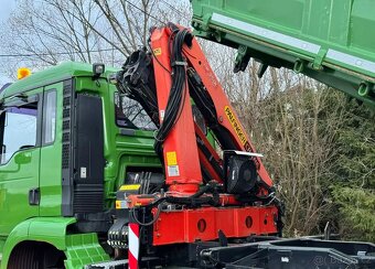 MAN TGA 18.360/4X2/sklápěč/S3/Jeřáb-Palfinger-PK9501 - 3