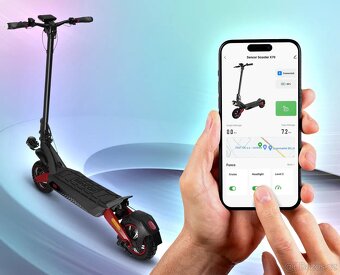Scooter X70 Off-road Elektrická koloběžka Nová - 3