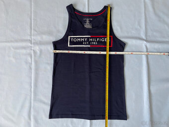 Tommy Hilfiger, pánské tričko bez rukávů, jako nové, vel. S - 3