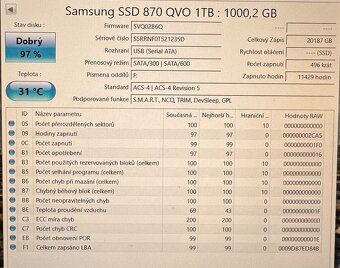 SSD disk Samsung 870 QVO 1TB - 3