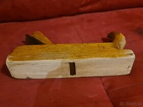 Starý zachovalý hoblík 24,5cm dlouhý - 3