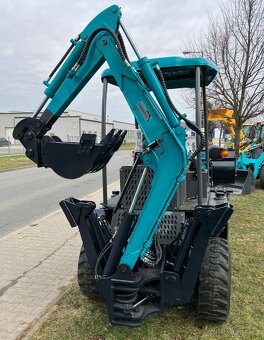 Traktor bagr, nakladač s podkopem - 3
