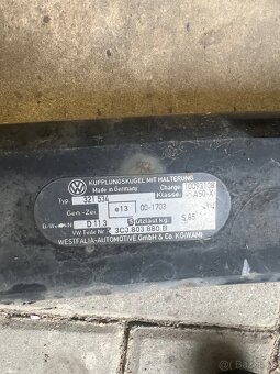 Original tažné passat b6 combi s klíčkem - 3