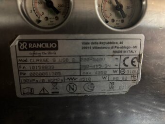 Rancilio Classe 9 USB Tall - profesionální kávovar, mlýnek - 3