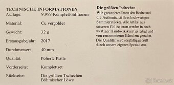 Kompletní sada "Největší Češi" - 3