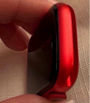 Watch 8 cell 45 Red, Red Sport Band(Chytré hodinky) - 3