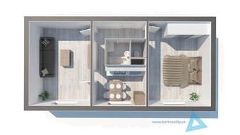 Prodej bytu 2+1 v Nové Pace – 1. patro, 47 m² - 3