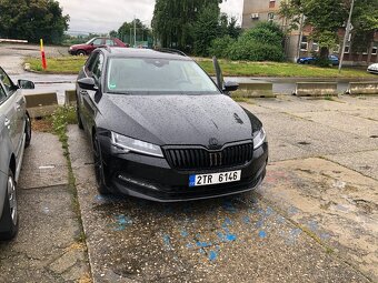 Skoda superb 3 predni naraznik - 3