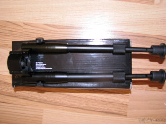 Bipod Dvojnožka na HLAVEŇ max.20mm výška 22 - 26cm Telescop - 3