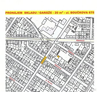 Pronájem skladového prostoru / garáže o výměře 20 m² - 3