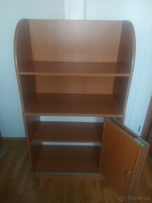 Skříňka, bar, šuplíky pod stůl s kolečky - 3