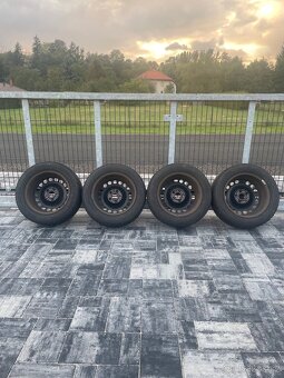 Ráfky + zimní pneu 215/55R16 - 3