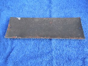 SMALTOVANÁ  CEDULKA - 3