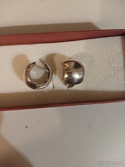 Stříbrné náušnice - 3