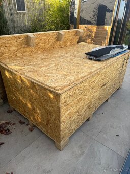 Velky prepravni box OSB 2m x 1,2m - 3