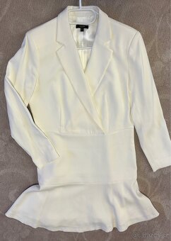 Bílé sakošaty Massimo Dutti vel.40/8 - 3