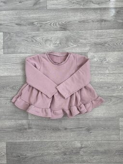 LITTLE PEOPLE | oversized volánová mikina mikinošaty - 3