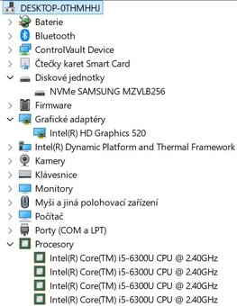 ▼DELL Latitude 5470 - 14" / TOUCH / 8GB / SSD / ZÁR▼ - 3