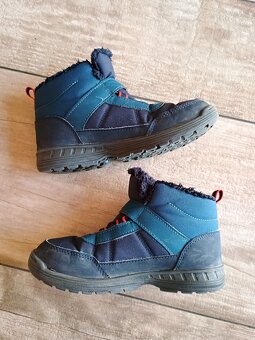 Zimní kotníčkové boty Quechua, vel.30 - Waterproof - 3