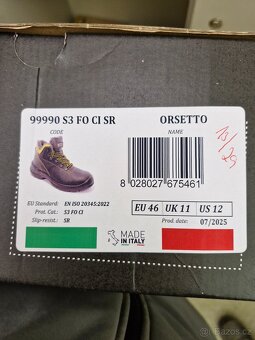 Pracovní boty zimní  kotnikove vel.46 - 3