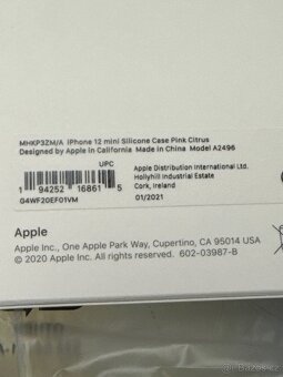 Nové originální MagSafe kryty Apple iPhone 12 mini - 3