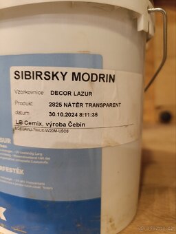 Dekorativní transparentní nátěr,fasádní barva - 3