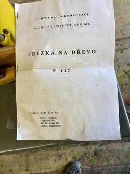 Prodám spodní dřevoobráběcí frézu. - 3