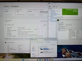 Levný herní PC Ryzen 2600 / 16GB / GTX1050Ti 4GB / m2 - 3