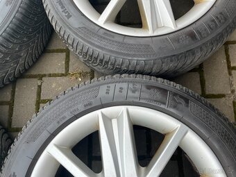 4x alu disky 4x100 R17, zimní pneu 80% - 3