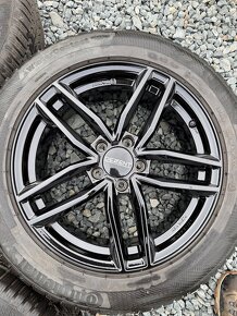Zimní 18” alu sada 5x112 Dezent 235/55 r18 Continental - 3