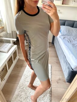 CALVIN KLEIN ŠEDÉ ĚATY S LAMPASY 1 - 3