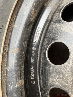 Letní - Nokian wetproof 195/65 R15 včetně disků - 3