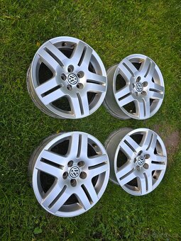 alu kola BBS R15 5x100 VW Golf Bora Škoda Octavia atd - 3