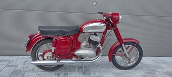 Jawa 350 typ 360 Panenka v patině po go s TP - 3