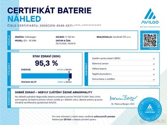 VW ID.3Pure electric 110kW 17tkm FULL LED - záruka Autodraft - 3