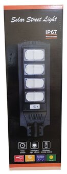 Výkonná solární lampa 1200W LED osvětlení - 3
