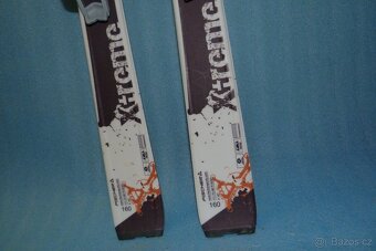 skialpové lyže FISCHER Xtreme + vázání + pásy - 160 cm - 3