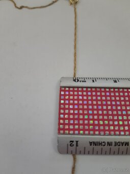 Zlatý řetízek točený - 3