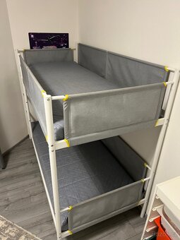 Dětská dvoupatrová postel | včetně matrací - 3