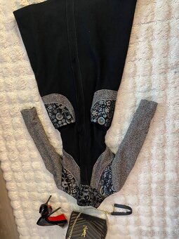 Desigual tvidovy kasmirovy vlneny cerny kabat 38 - 3