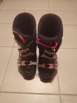 Dětské lyžáky, vel. stélky 21cm, dobrý stav - 3