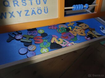 Detska magneticka tabule + magnetky. - 3